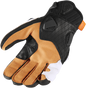 ICON Hypersport™ Short Gloves - White - 2XL 3301-3555