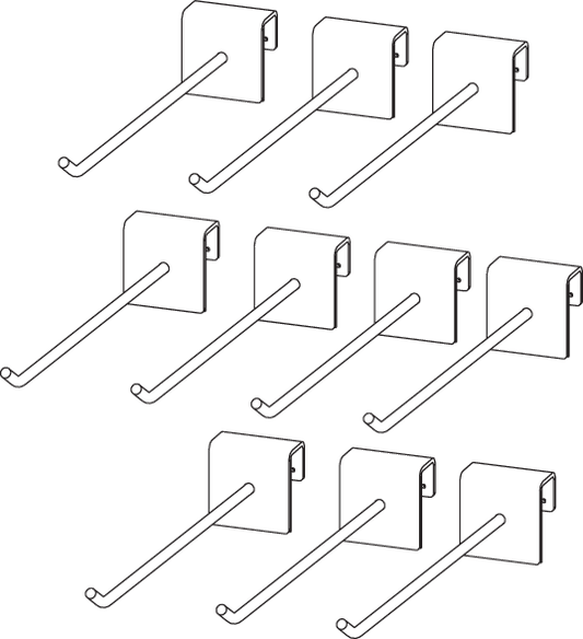 ICON Display Glove Peg Kit - 10 Pack 9903-0491