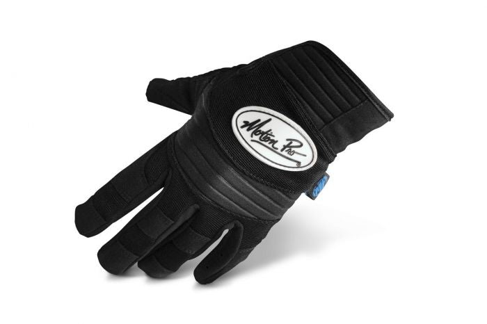 Motion Pro Large Tech Glove in Black - Durable Motorcycle Riding Gear