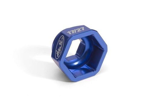 MOTION PRO T-6 Combo Lever Hex Adapter 32mm to 27mm/17mm - Reliable Motorcycle Tool Accessory