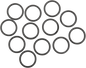 JAMES GASKET Neoprene O-Rings - Kick Pedals and Shift Pegs - 3/4" x 3/32" JGI-241015