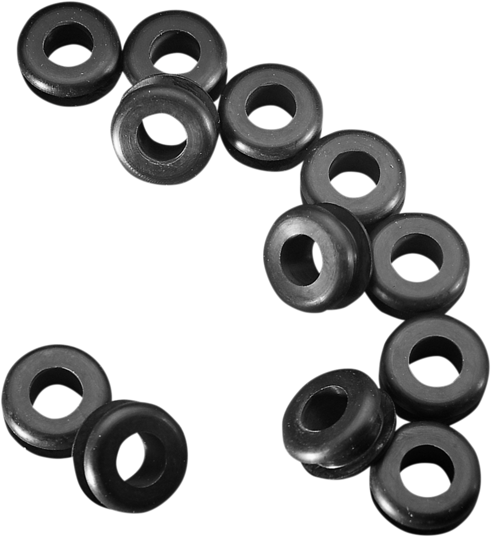JAMES GASKET Mounting Grommets - Rubber - 12-Pack JGI-11447