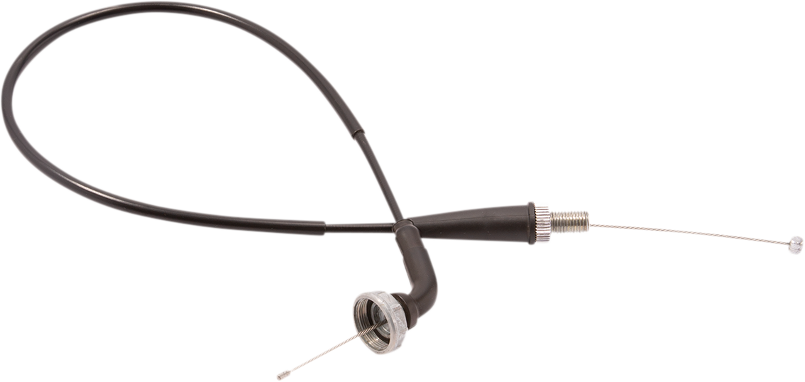 MOTION PRO Black Vinyl Throttle Cable - Pull - Cap - '13-'18 CRF110F 02-0617