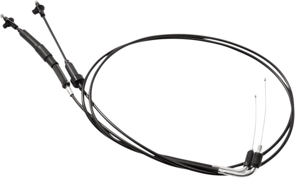 MOTION PRO Black Vinyl Throttle Cable - Pull - '14-'20 Sportsman 570 10-0174