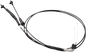 MOTION PRO Black Vinyl Throttle Cable - Pull - '14-'20 Sportsman 570 10-0174