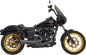 BASSANI XHAUST Ripper 2:1 Exhaust System - Black 1D6B
