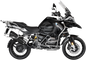 LEOVINCE LV-12 Black Edition Slip-On Muffler - R1200GS/Adventure 15301B