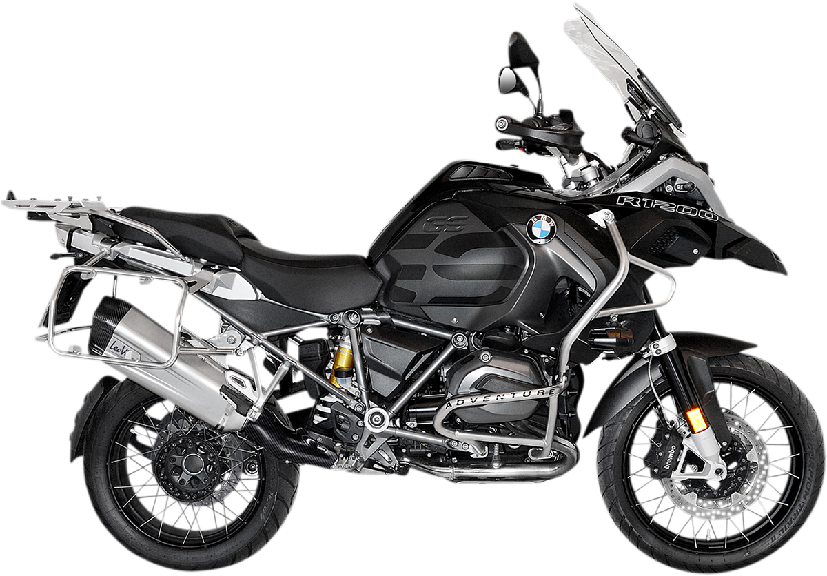 LEOVINCE LV-12 Slip-On Muffler - Stainless Steel - R 1200 GS 15301
