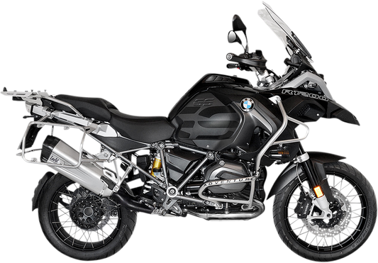 LEOVINCE LV-12 Slip-On Muffler - Stainless Steel - R 1200 GS 15301