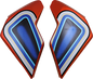 ICON Airflite™ Side Plates - El Centro - Blue 0133-1271