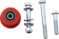 T.M. DESIGNWORKS Chain Roller - Red PLR-550-RD