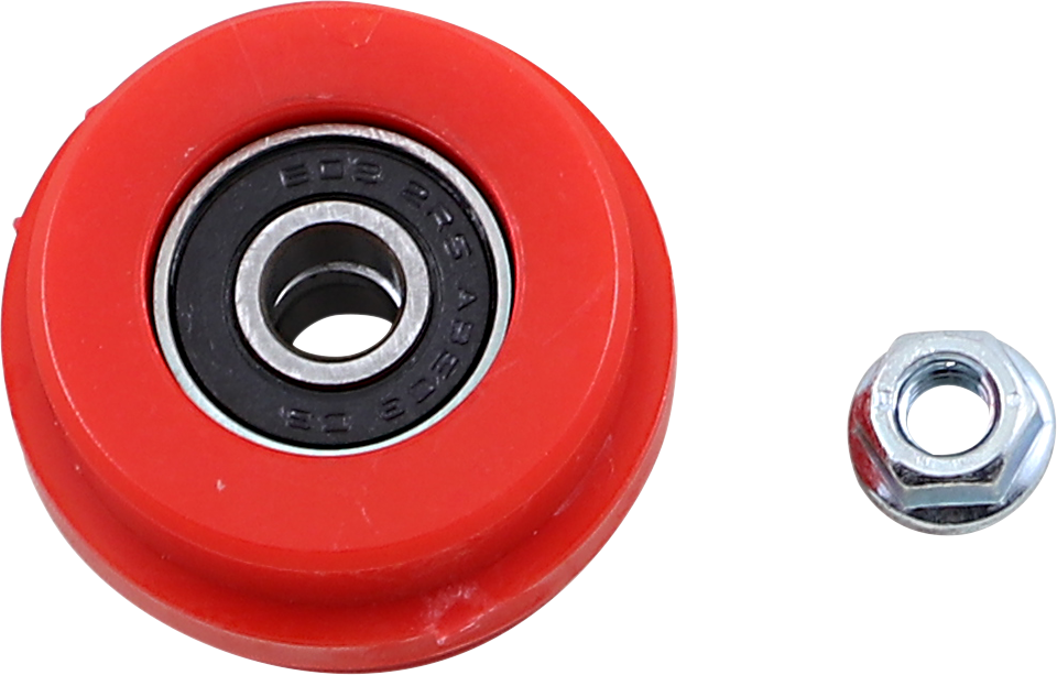 T.M. DESIGNWORKS Chain Roller - Red - Honda PLR-560-RD