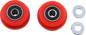 T.M. DESIGNWORKS Chain Roller - Red - Honda ZDK-450-RD