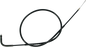 MOTION PRO Black Vinyl Choke Cable - '86 Kawasaki Bayou 03-0093