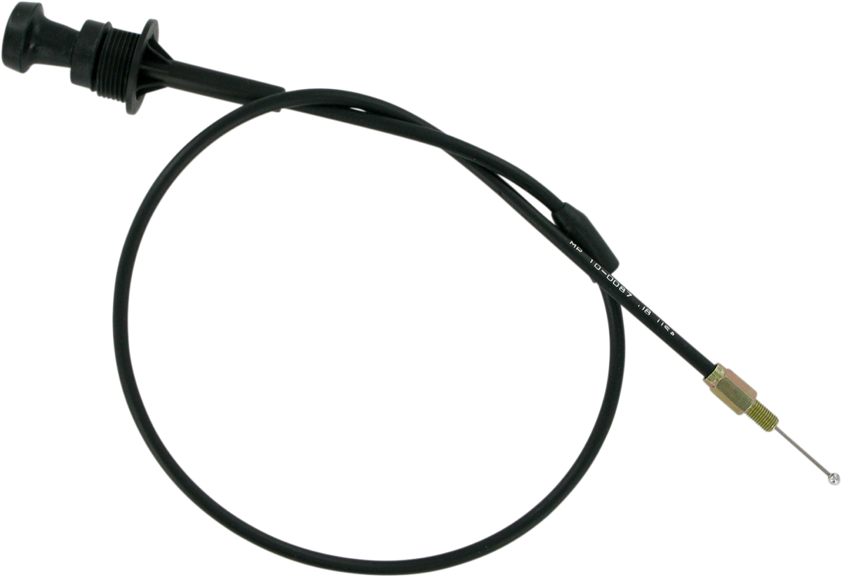 MOTION PRO Black Vinyl Choke Cable - '01-'09 Polaris 10-0087