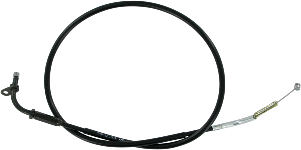 MOTION PRO Black Vinyl Choke Cable - '89-'98 Suzuki GS 500 E 04-0163