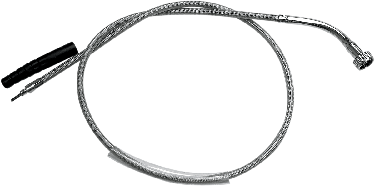 MOTION PRO Armor Coat Braided Stainless Steel Speedometer Cable for Harley-Davidson - 41" 66-0263