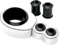 MOTION PRO Cable Clamp - Dual - 1-1/8" Mounting Diameter - Chrome 11-0044