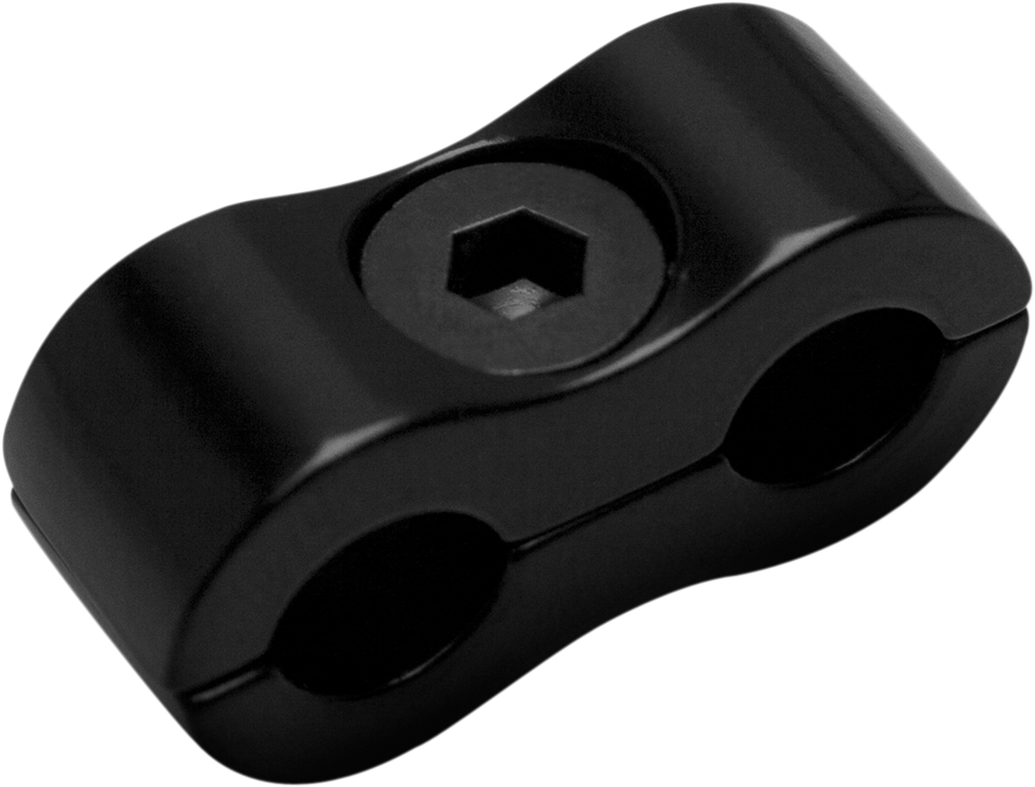 MOTION PRO Cable Clamp - Dual - Black 11-0094