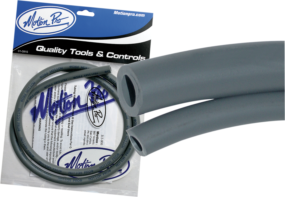 MOTION PRO Premium Fuel Line - Gray - 5/16" - 3' 12-0055