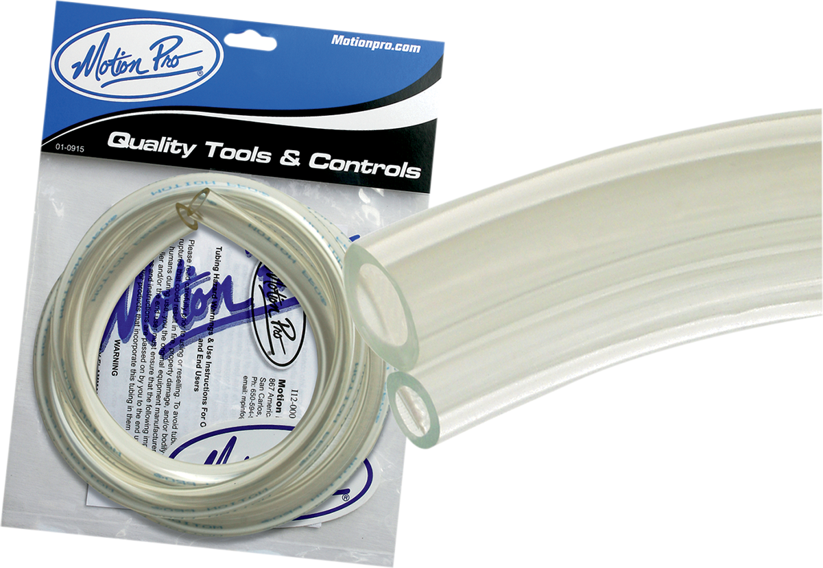 MOTION PRO Premium Fuel Line - Clear - 3/16" - 3' 12-0051