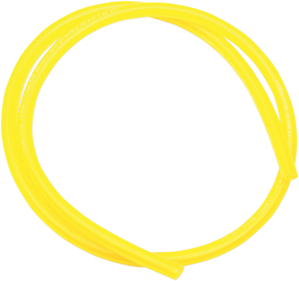 MOTION PRO Low Permeation Fuel Line - Yellow - 5/16" - 3' 12-0072