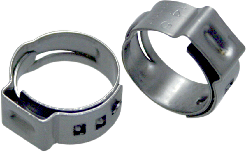 MOTION PRO Ear Clamps - Fuel Line - Stepless - 12-14.5 mm - 10 Pack 12-0077