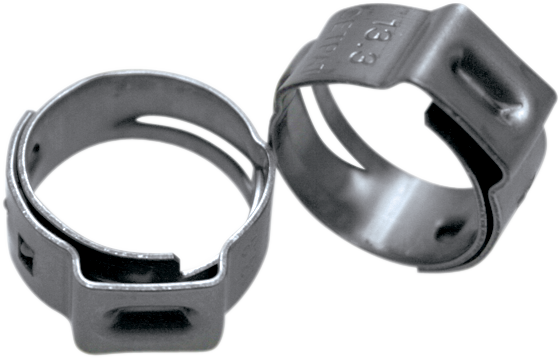 MOTION PRO Ear Clamps - Fuel Line - Stepless - 9.6-11.13 mm - 10 Pack 12-0081