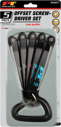 PERFORMANCE TOOL Screwdriver Set - Low Profile W30977