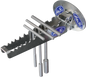 MOTION PRO Wall Bracket for T-Handle Rack 08-0435