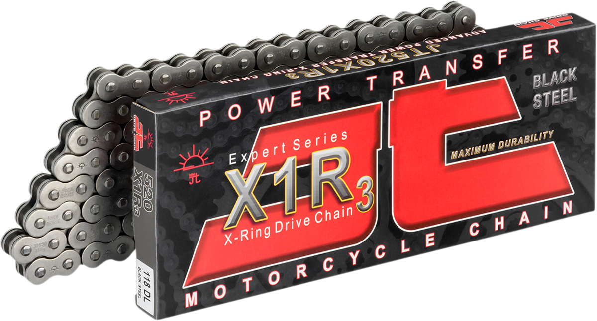 JT CHAINS 520 X1R3 Chain - 120 Link JTC520X1R3-120DL
