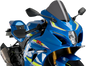 PUIG HI-TECH PARTS Race Windscreen - 11-1/4" - Dark Smoke - GSX-R 3631F