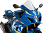 PUIG HI-TECH PARTS Race Windscreen - 11-1/4" - Clear - GSX-R 3631W