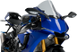 PUIG HI-TECH PARTS Race Windscreen - 14-3/8" - Smoke - YZF-R1 3632H
