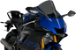 PUIG HI-TECH PARTS Race Windscreen - 14-1/2" - Dark Smoke - YZF-R6/YZF-R7 3633F