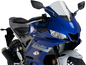 PUIG HI-TECH PARTS Race Windscreen - 13" - Clear - YZF-R3 3737W