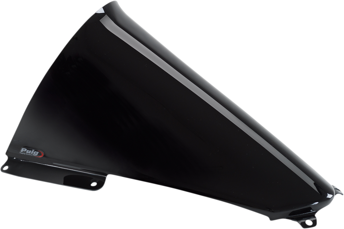 PUIG HI-TECH PARTS Race Windscreen - 7-1/2" - Black - Panigale 3759N