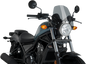 PUIG HI-TECH PARTS New Generation Windscreen - Smoke - Rebel 3829H