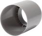MOTION PRO Fork Seal Bullet - Protector - Gray - 49 mm 08-0676