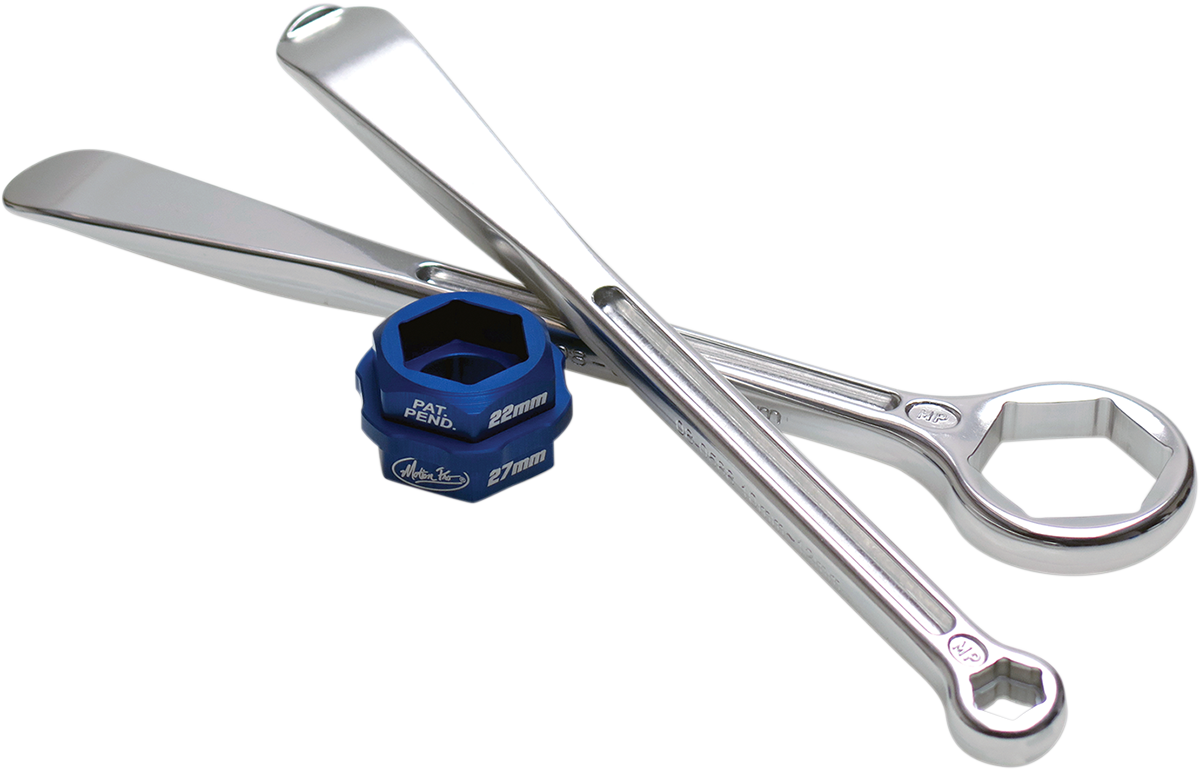 MOTION PRO Tire Lever/Wrench - T6 - Hex - Closed End/Contoured - with Adapter - Set 08-0589
