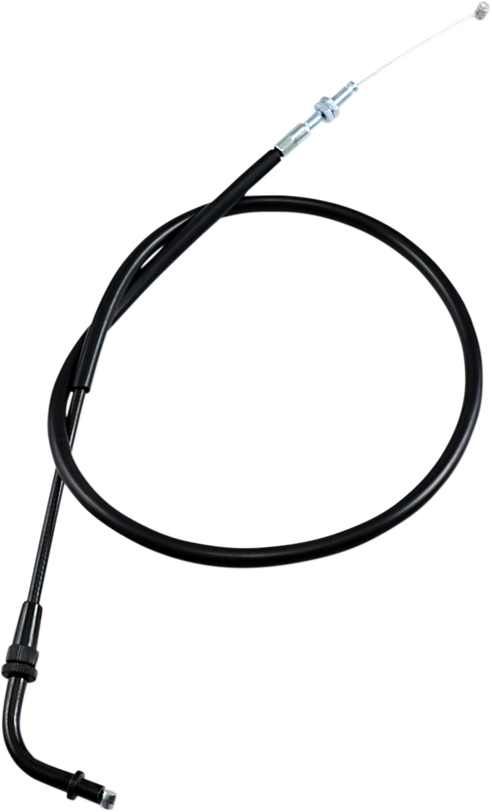 MOTION PRO Black Vinyl Throttle Cable - Pull - '89-'97 XV750 05-0146