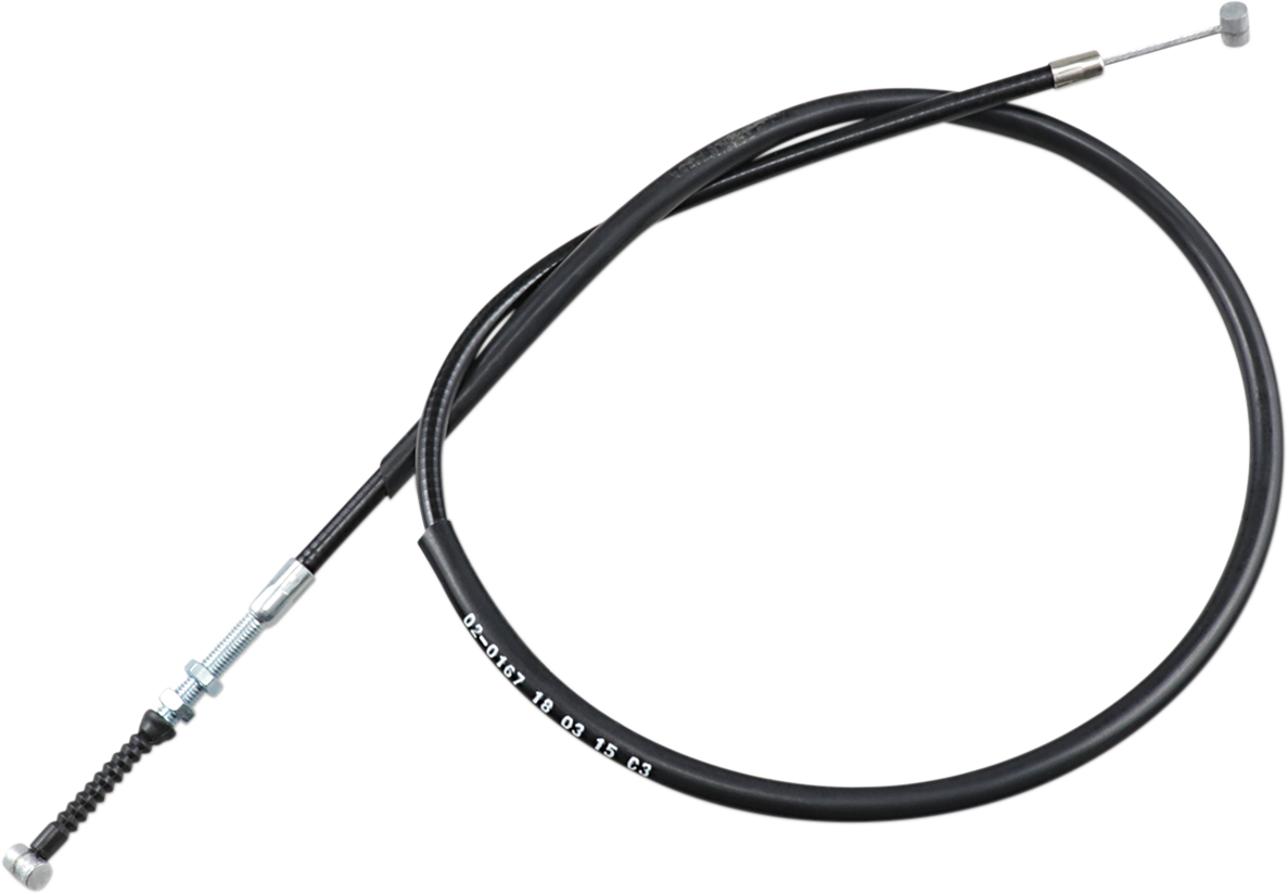 MOTION PRO Black Vinyl Brake Cable - Honda 02-0167
