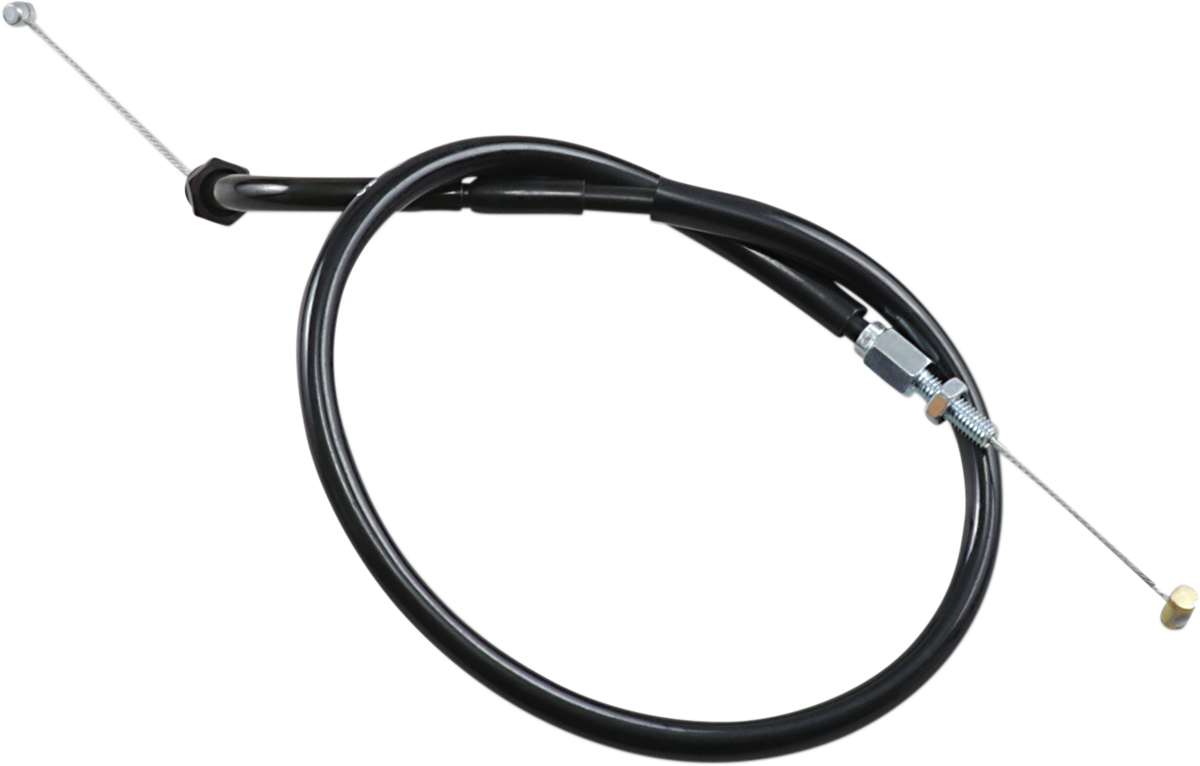 MOTION PRO Black Vinyl Throttle Cable - Pull - '87-'90 CBR600F 02-0231