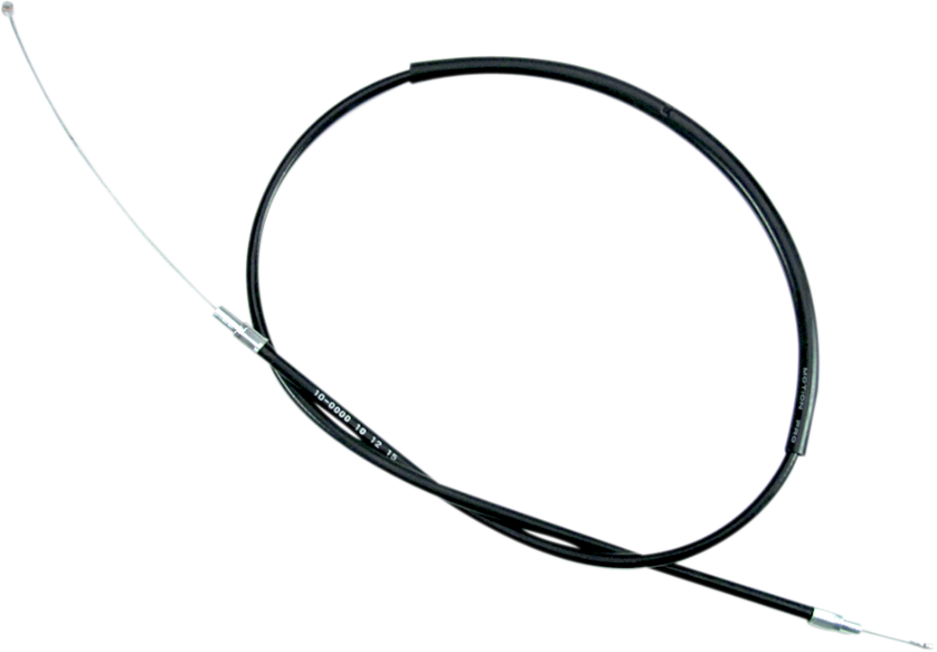 MOTION PRO Black Vinyl Throttle Cable - Pull - '78-'88 GasGas/Husqvarna/KTM 10-0000