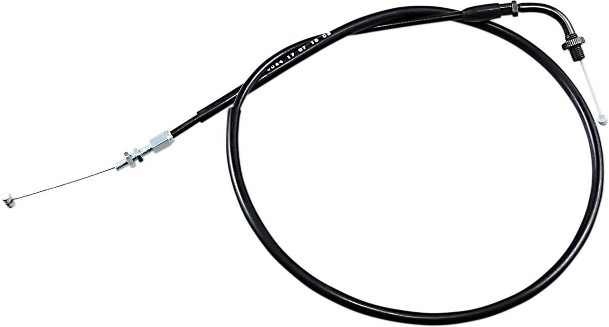 MOTION PRO Black Vinyl Throttle Cable - Pull - '82-'07 Honda 02-0094