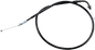 MOTION PRO Black Vinyl Throttle Cable - Pull - '82-'07 Honda 02-0094