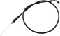 MOTION PRO Black Vinyl Throttle Cable - Pull - '85-'09 ATC/TRX 02-0135