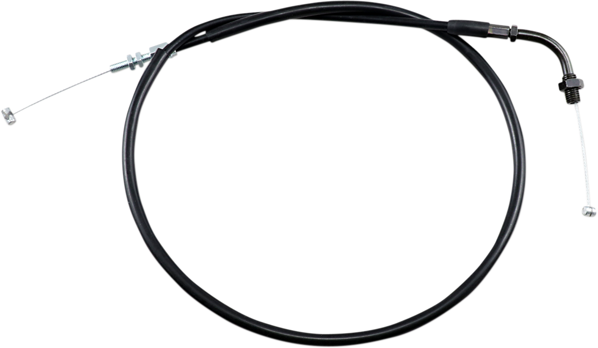 MOTION PRO Black Vinyl Throttle Cable - Pull - '76-'78 CB550/750 02-0155