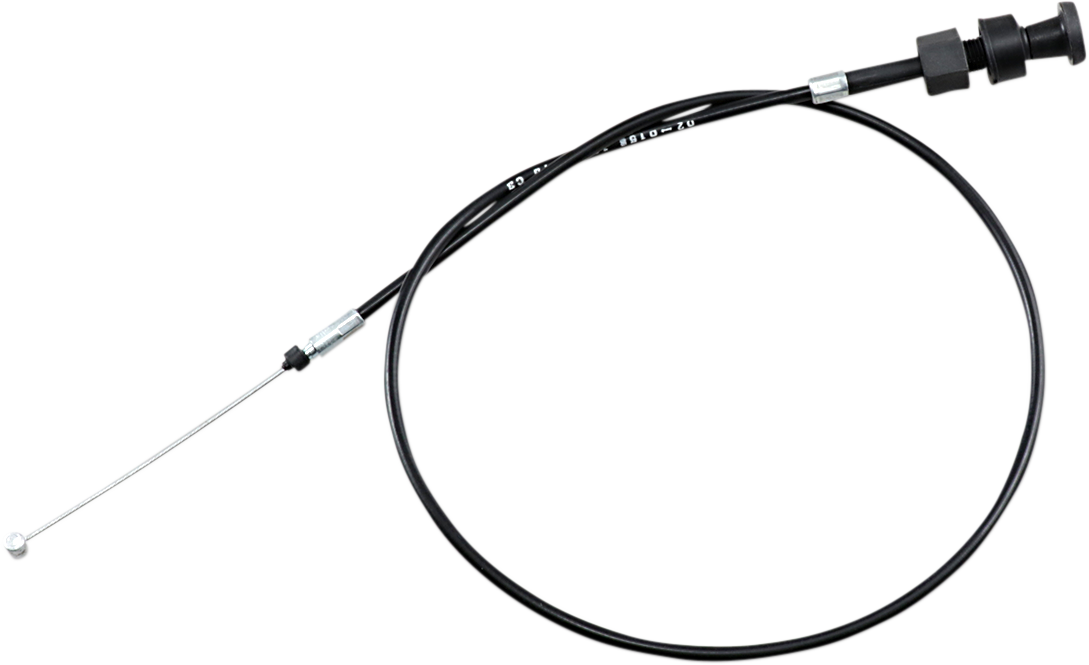 MOTION PRO Black Vinyl Choke Cable - '70-'86 Honda 02-0158