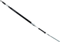 MOTION PRO Black Vinyl Brake Cable - Honda 02-0183
